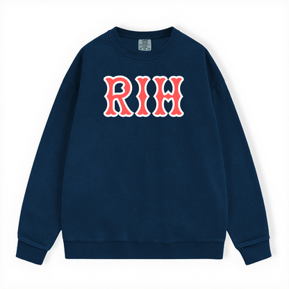 RIH SOX LETTERS CREWNECK