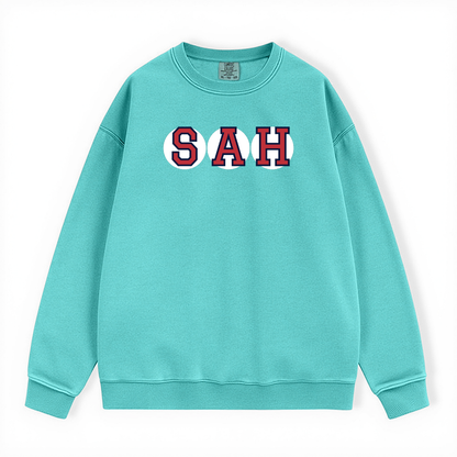 SAH RETIRED SOX LETTERS CREWNECK