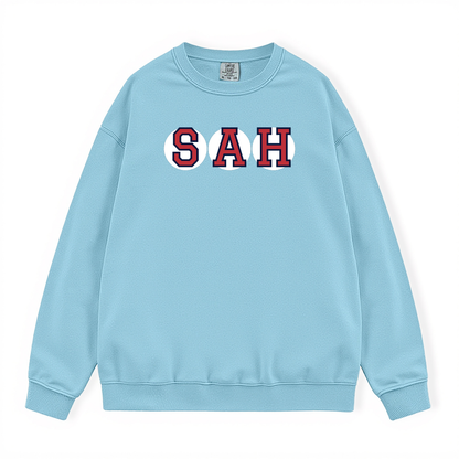 SAH RETIRED SOX LETTERS CREWNECK