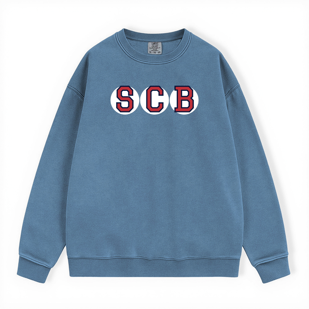 SCB RETIRED SOX LETTERS CREWNECK