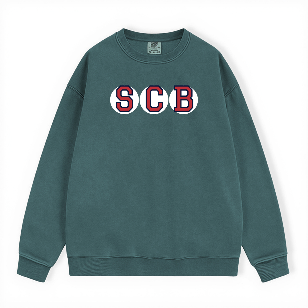 SCB RETIRED SOX LETTERS CREWNECK