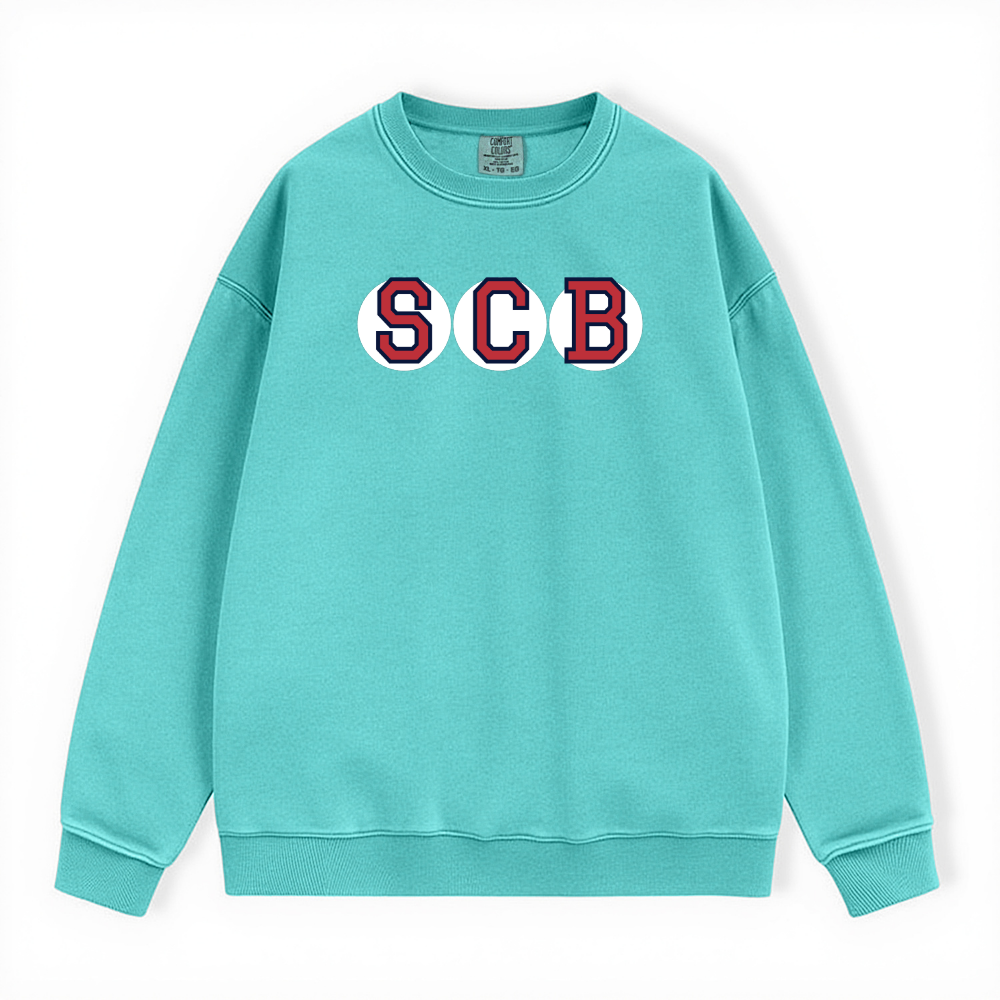 SCB RETIRED SOX LETTERS CREWNECK