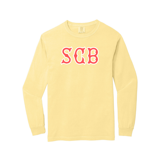 SCB SOX LETTERS LONG SLEEVE