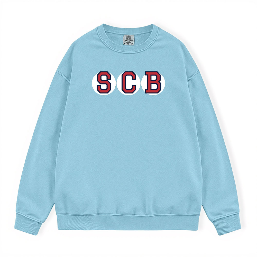 SCB RETIRED SOX LETTERS CREWNECK