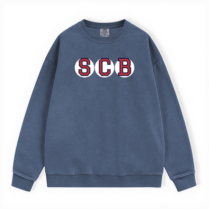 SCB RETIRED SOX LETTERS CREWNECK