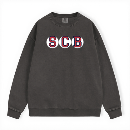 SCB RETIRED SOX LETTERS CREWNECK