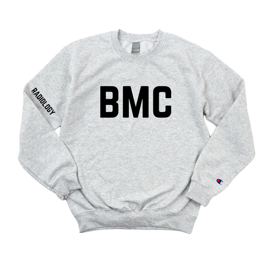 BLACK BMC RT RADIOLOGY - CHAMPION CREWNECK BLACK