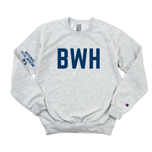 NAVY BWH RN-  MATERNAL/FETAL MEDICINE CHAMPION CREWNECK CLEARANCE