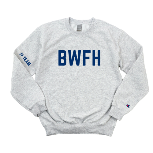 NAVY BWFH IV TEAM CHAMPION CREWNECK