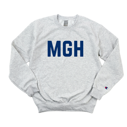 NAVY MGH NONSPECIFIC CHAMPION CREWNECK
