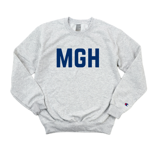 NAVY MGH NONSPECIFIC CHAMPION CREWNECK