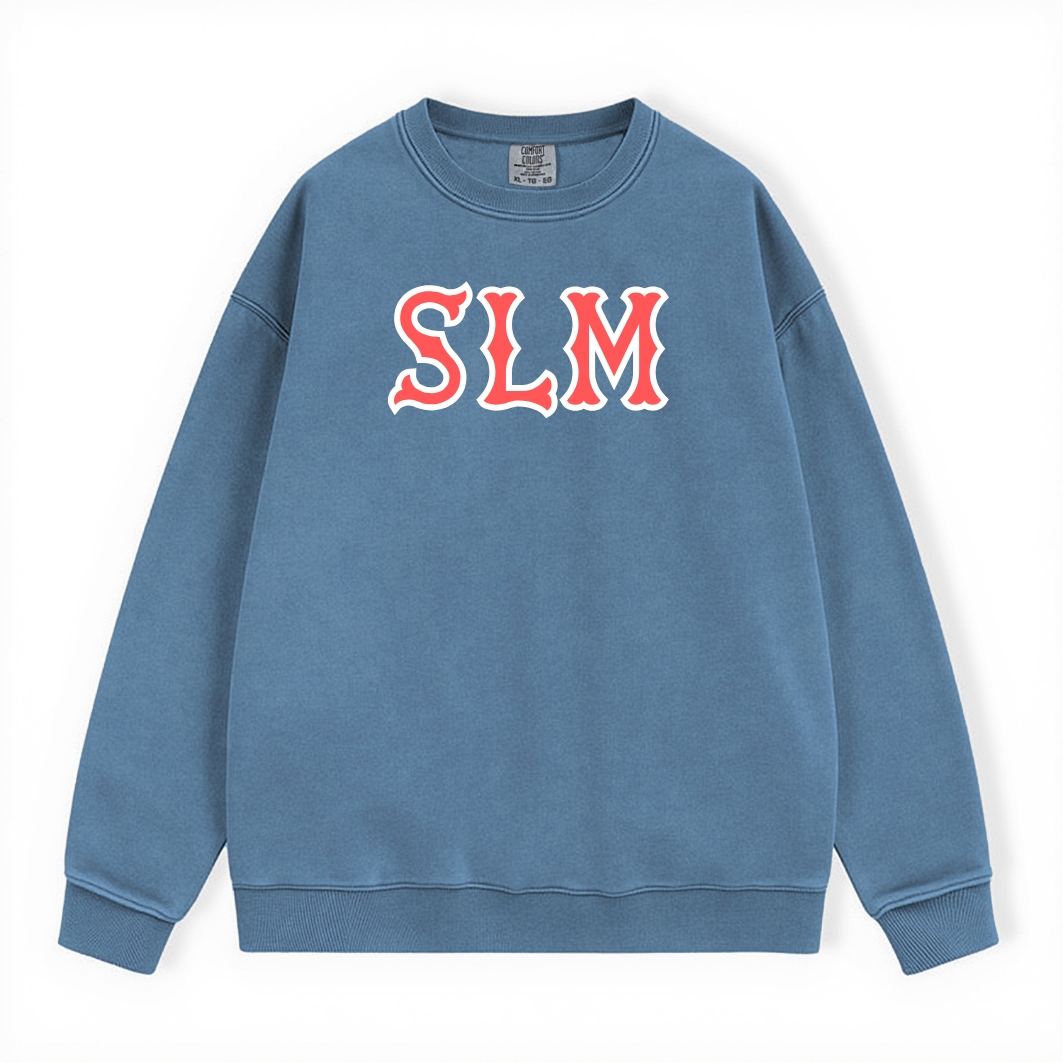 SLM SOX LETTERS CREWNECK