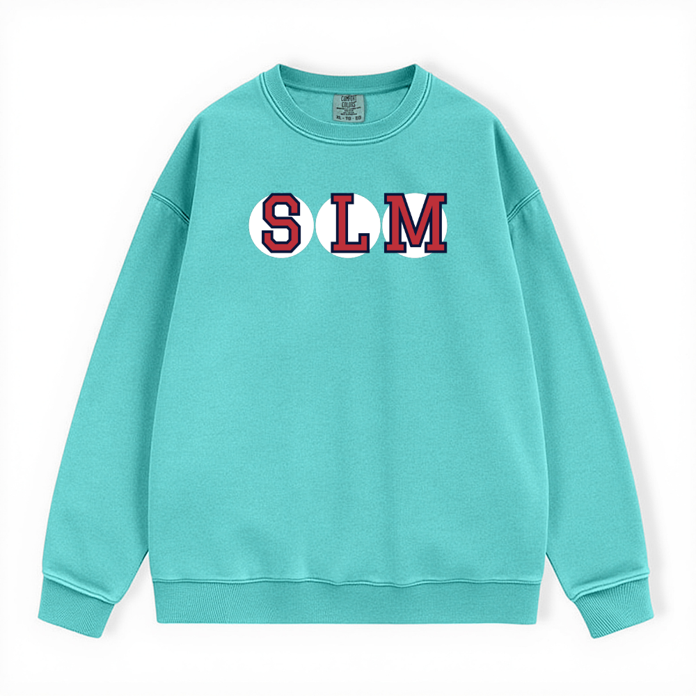 SLM RETIRED SOX LETTERS CREWNECK