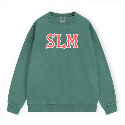 SLM SOX LETTERS CREWNECK