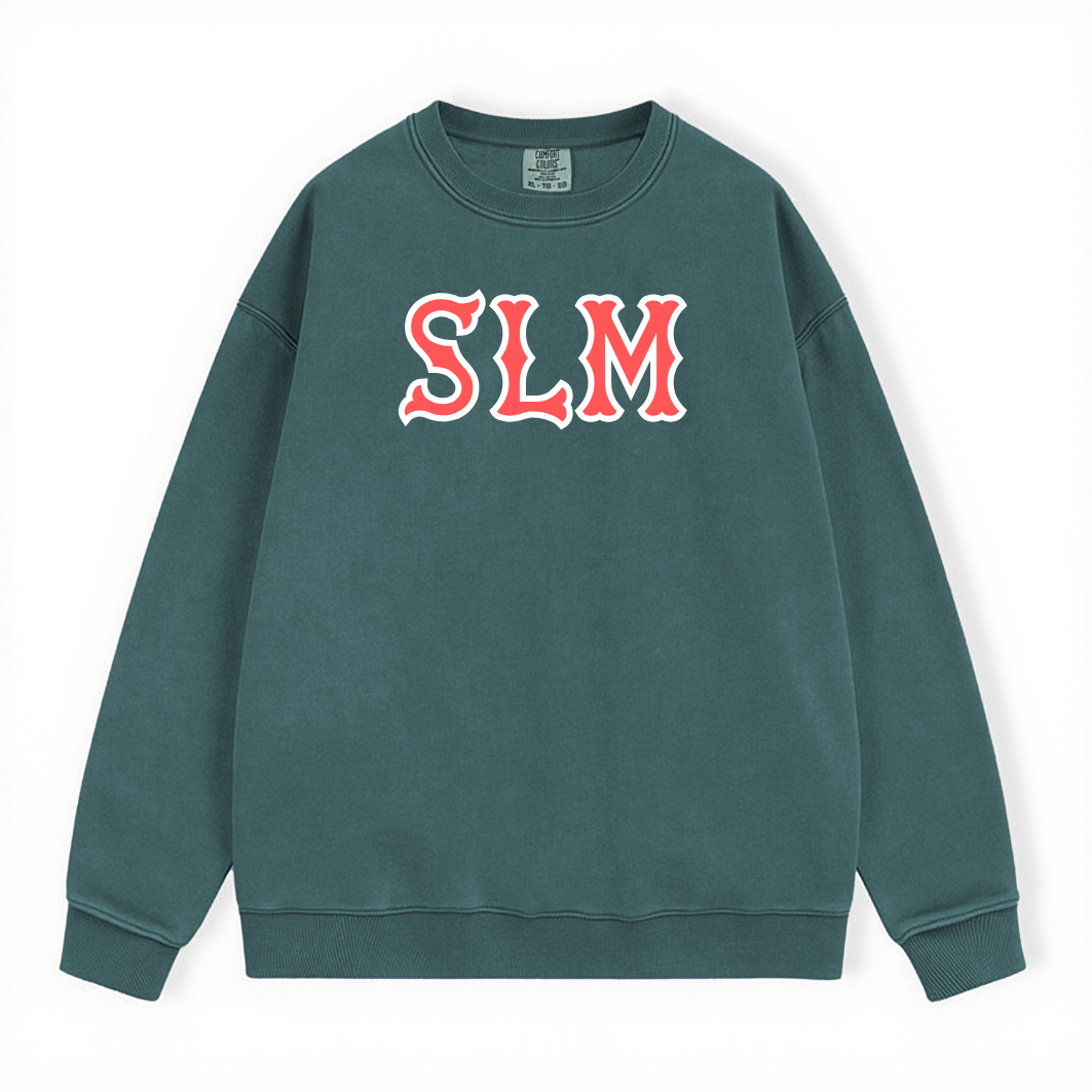 SLM SOX LETTERS CREWNECK