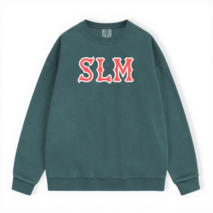 SLM SOX LETTERS CREWNECK