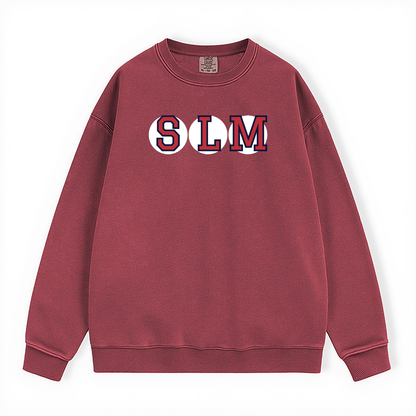 SLM RETIRED SOX LETTERS CREWNECK