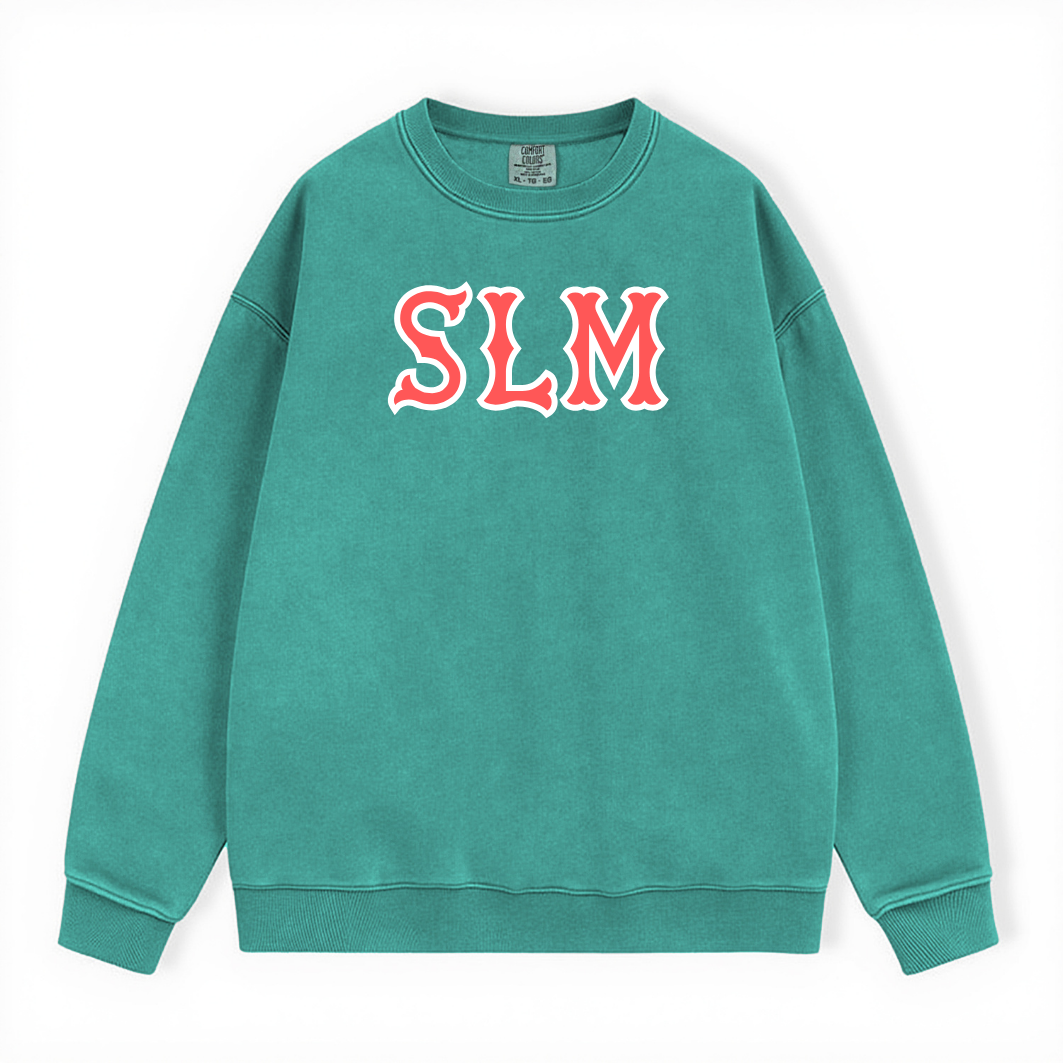 SLM SOX LETTERS CREWNECK