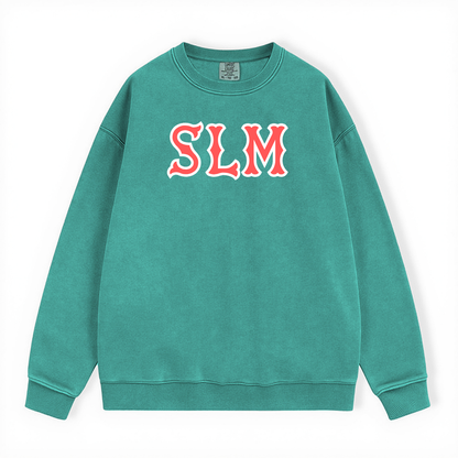 SLM SOX LETTERS CREWNECK