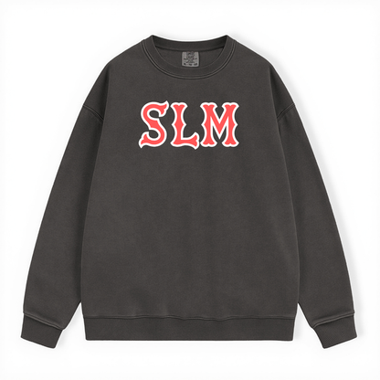 SLM SOX LETTERS CREWNECK