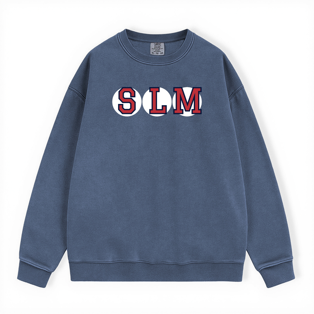 SLM RETIRED SOX LETTERS CREWNECK