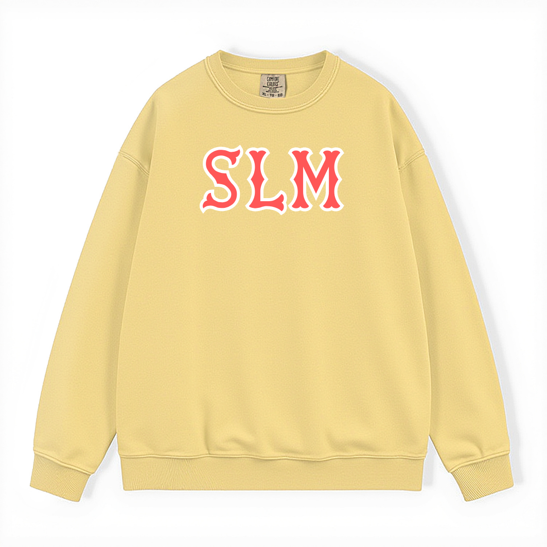 SLM SOX LETTERS CREWNECK
