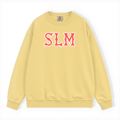 SLM SOX LETTERS CREWNECK