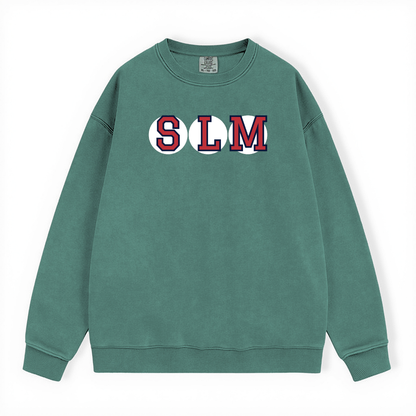SLM RETIRED SOX LETTERS CREWNECK