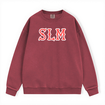 SLM SOX LETTERS CREWNECK