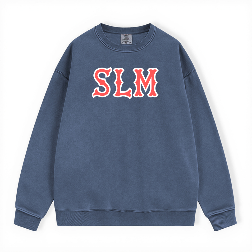 SLM SOX LETTERS CREWNECK