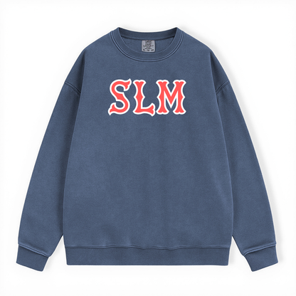 SLM SOX LETTERS CREWNECK