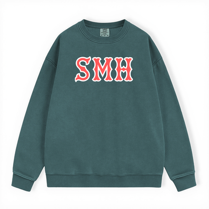 SMH SOX LETTERS CREWNECK