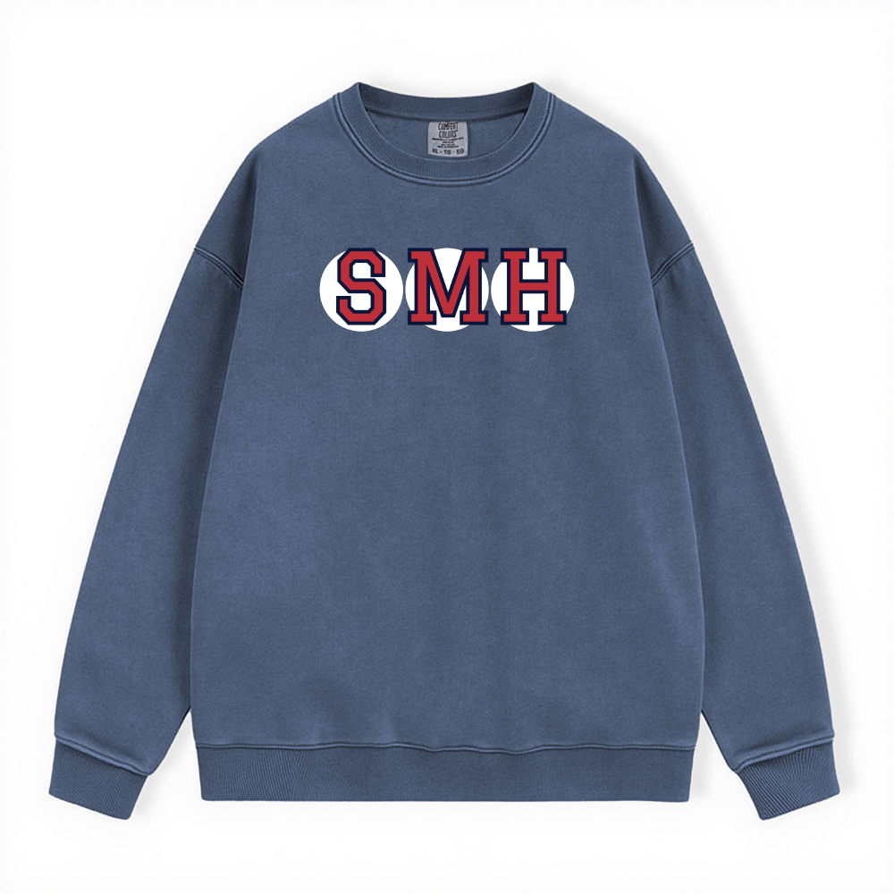 SMH RETIRED SOX LETTER CREWNECK