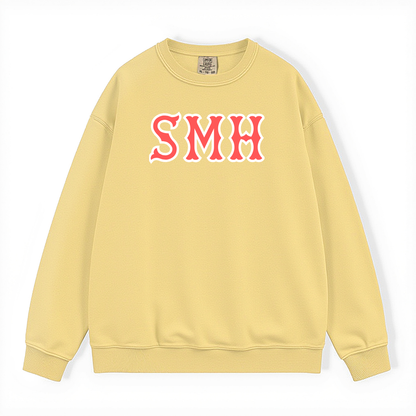 SMH SOX LETTERS CREWNECK