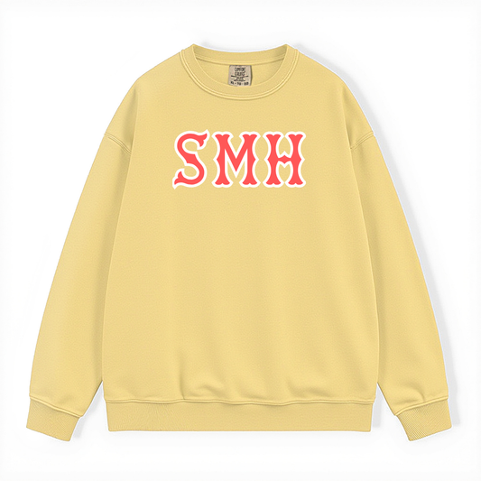 SMH SOX LETTERS CREWNECK