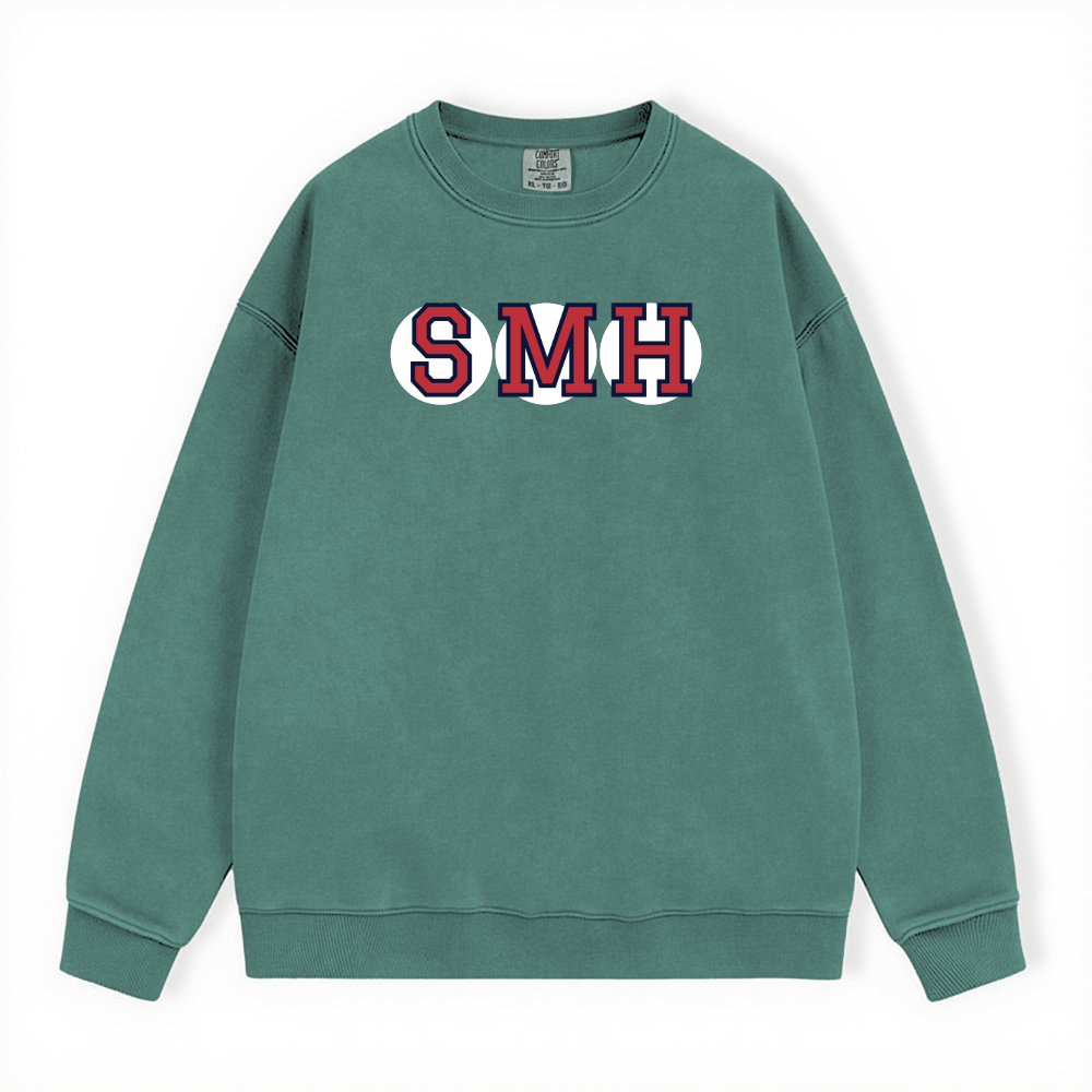 SMH RETIRED SOX LETTER CREWNECK