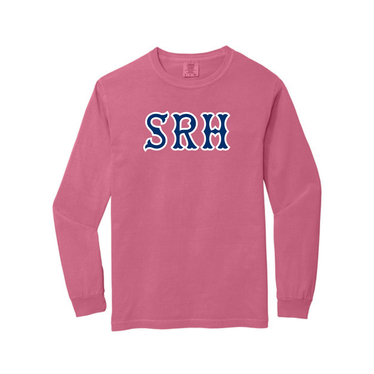 SRH NAVY SOX LETTERS LONG SLEEVE