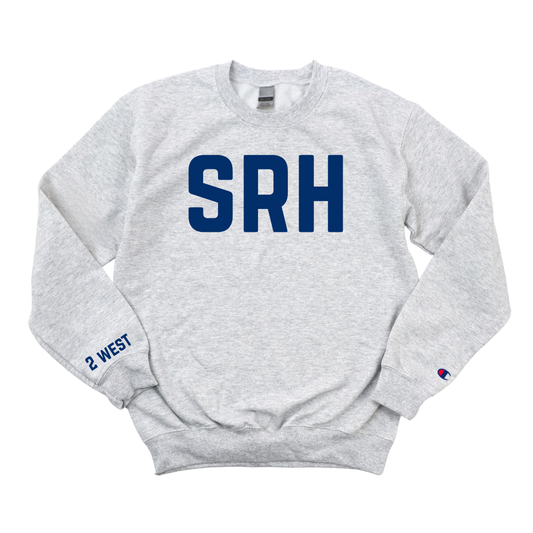 NAVY SRH RN 2 WEST CHAMPION CREWNECK