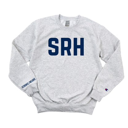 NAVY SRH SLP - STROKE/NEURO CHAMPION CREWNECK