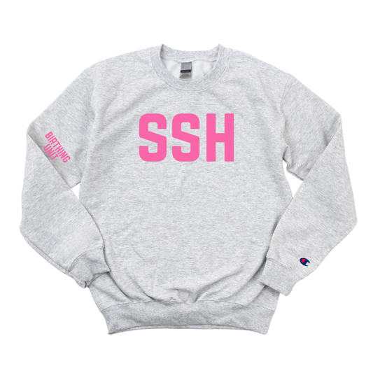 SSH SARA- BIRTHING UNT CHAMPION CREWNECK CLEARANCE