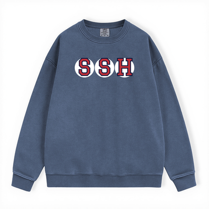 SSH RETIRED SOX LETTERS CREWNECK