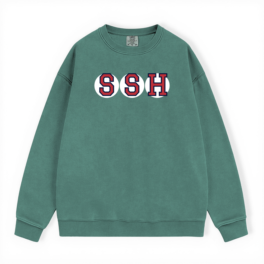 SSH RETIRED SOX LETTERS CREWNECK