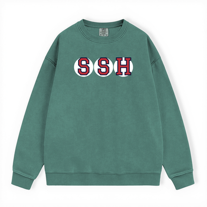 SSH RETIRED SOX LETTERS CREWNECK