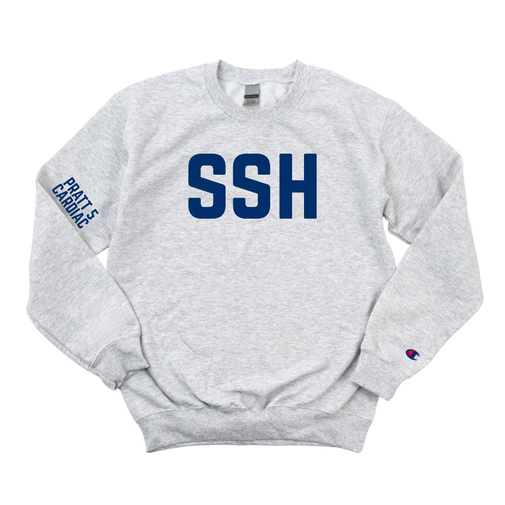 NAVY SSH RN -PRATT 5 CARDIAC CHAMPION CREWNECK