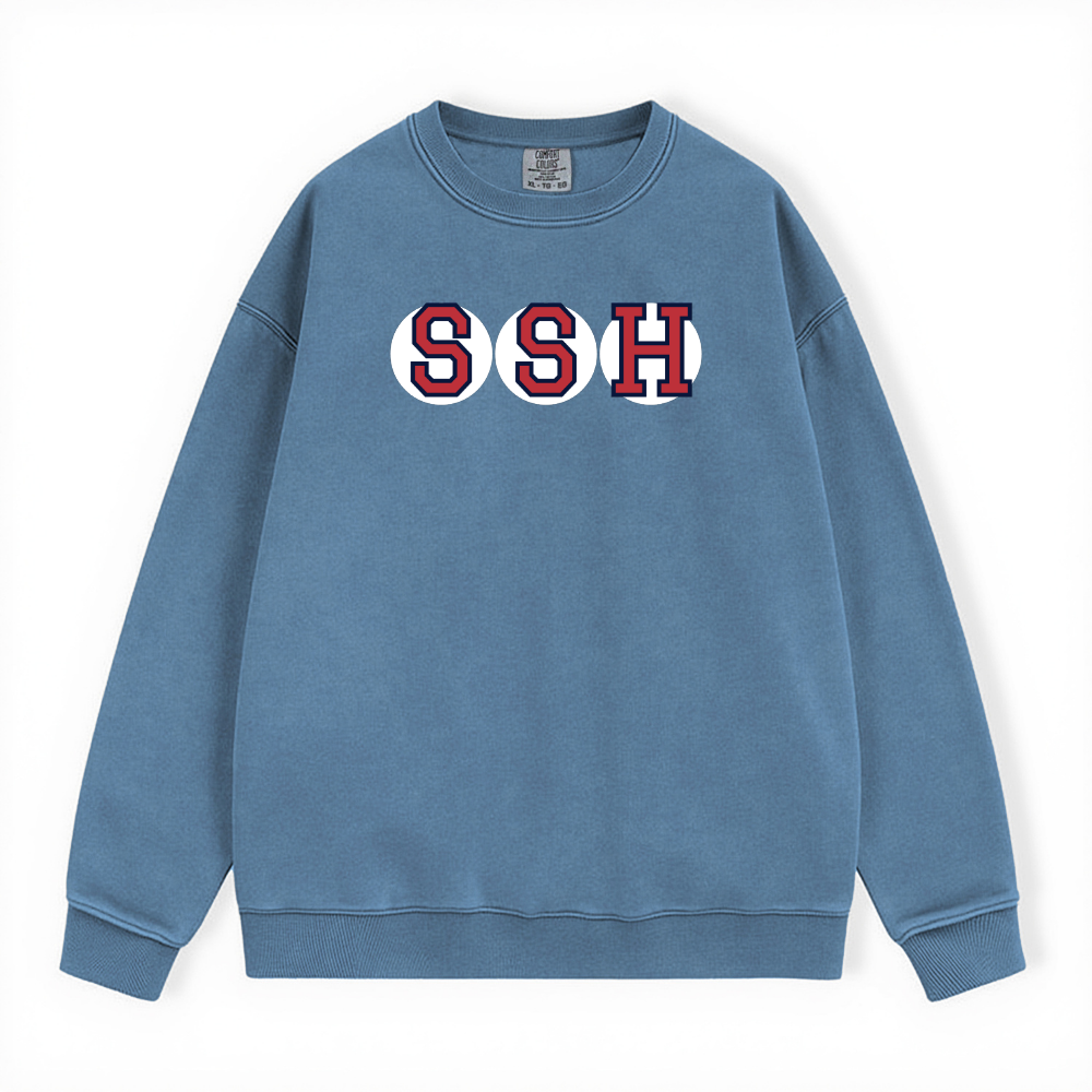 SSH RETIRED SOX LETTERS CREWNECK