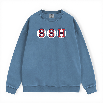 SSH RETIRED SOX LETTERS CREWNECK