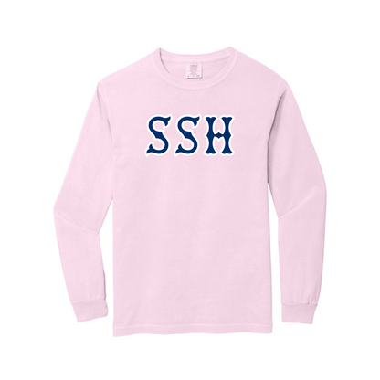 SSH NAVY SOX LETTERS LONG SLEEVE
