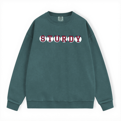 STURDY RETIRED SOX LETTERS CREWNECK