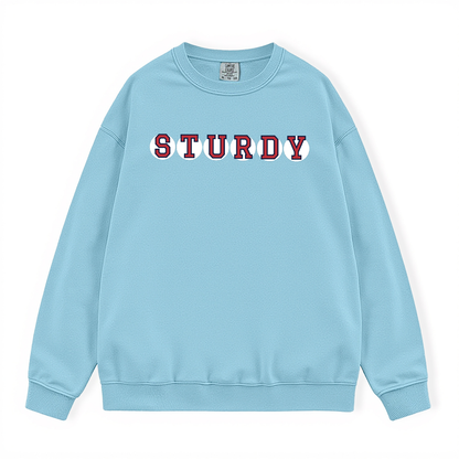 STURDY RETIRED SOX LETTERS CREWNECK