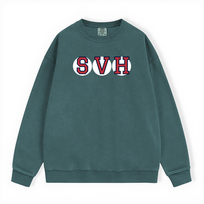 SVH RETIRED SOX LETTERS CREWNECK